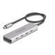 Delock USB 10 Gbps USB Type-C  hub 4 x USB Type-C  anya csatlakozóval és 35 cm hosszú csatlakozó kábellel (64231)