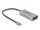 Delock USB 10 Gbps USB Type-C  hub 4 x USB Type-C  anya csatlakozóval és 1 x USB Type-C  PD 85 wattos csatlakozóval, 30 cm csatlakozó kábellel (64235)