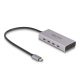 Delock USB 10 Gbps USB Type-C  hub 4 x USB Type-C  anya csatlakozóval és 1 x USB Type-C  PD 85 wattos csatlakozóval, 30 cm csatlakozó kábellel (64235)