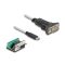 Delock USB 2.0 A-típusú adapter   1 x soros RS-422/485 apa 6 tűs terminal blockkal 5 V 2 m (64270)