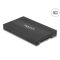 Delock Átalakító M.2 kulcs M NVMe SSD - U.2 vagy M.2 kulcs B SATA SSD - SATA - eszközmentes (64301)