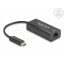 Delock USB 2.0 Type-C  adapter 10/100 Mbps LAN-hoz (64306)