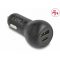 Delock autós töltő USB Type-C  PD 3.0 és USB Type-A 32 W teljesítménnyel (64329)