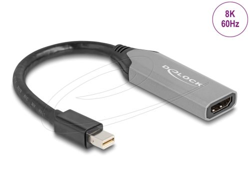 Delock Mini DisplayPort HDMI adapterhez 8K HDR-rel