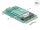 Delock Mini PCIe apa - M.2 kulcs E csatlakoztató adapter