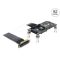 Delock PCI Express 3.0 x4   M.2 M kulcsos adapter ventilátorral és 10 cm-es kábellel (64357)