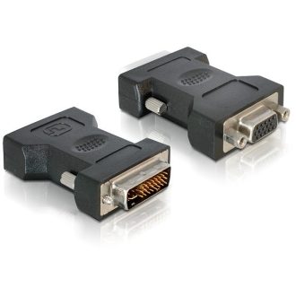 Delock Adapter VGA 15tűs anya > DVI 24+5 apa (65016)