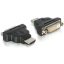 Delock adapter HDMI apa > DVI-25tűs anya (65020)