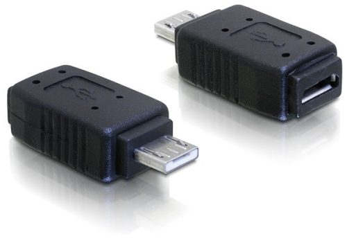 Delock adapter USB micro-A+B anya USB micro-A-apa