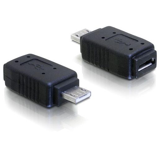 Delock adapter USB micro-A+B anya USB micro-A-apa (65032)