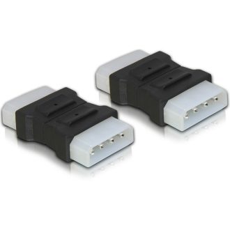 Delock Adapter 4 tűs Molex apa-apa (65044)