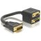 Delock adapter DVI29 apa > DVI29 + VGA anya (65052)