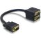 Delock Adapter VGA apa - 2x VGA anya (65060)