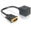 Delock adapter DVI 25 apa 2x HDMI anyára (65069)