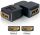 Delock adapter HDMI anya > HDMI anya 90  balra (65078)