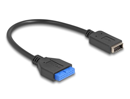 Delock USB 5 Gbps kábel tűfejes anya   belső E-típusú A kulcsos anya USB csatlakozókkal 25 cm