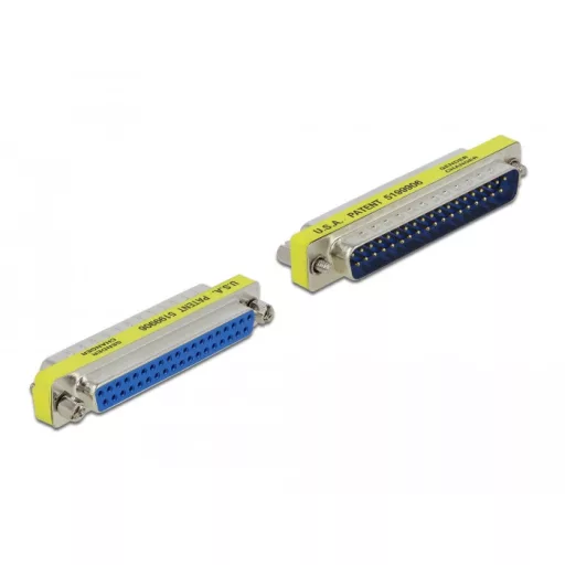 Delock Sub-D 37 tűs port helyettesítő átalakító apa - anya (65110)