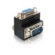 Delock adapter VGA apa/anya csatlakozó jobbra szögben (65171)