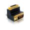 Delock adapter DVI 29tűs apa/anya derékszögben (65173)