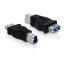 Delock adapter USB 3.0-B apa > USB 3.0-A anya (65179)