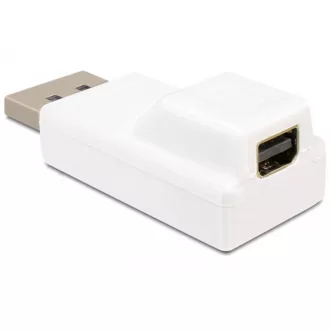   Delock Adapter Displayport apa > Displayport mini anya fehér (65240)