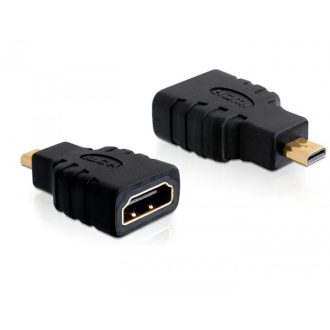   Delock nagy sebességű adapter HDMI - micro D apa > A anya (65242)