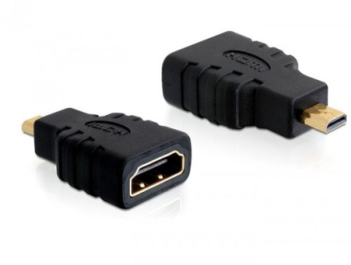 Delock nagy sebességű adapter HDMI - micro D apa > A anya (65242)