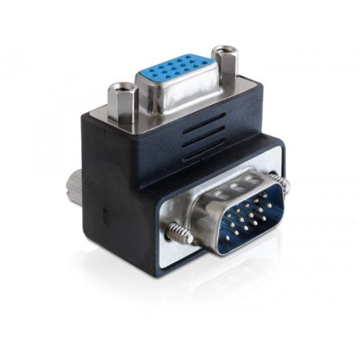 Delock adapter VGA apa / anya 270 -os szögben, szögletes (65247)