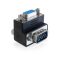 Delock adapter VGA apa / anya 270 -os szögben, szögletes (65247)