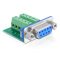 Delock Adapter Sub-D 9 pin anya > terminál blokk 10 pines (65268)
