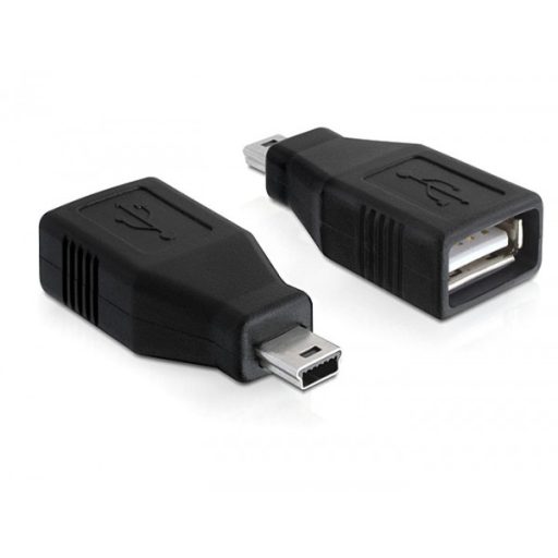Delock adapter USB 2.0-A anya > mini USB apa (65277)