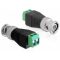 Delock adapter, BNC > Terminal Block, 2 pin (65323)
