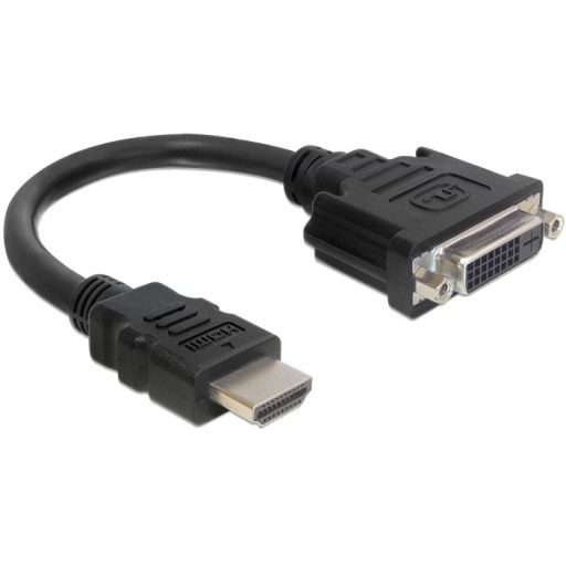 Delock Adapter HDMI apa - DVI 24+5 anya 20 cm (65327)