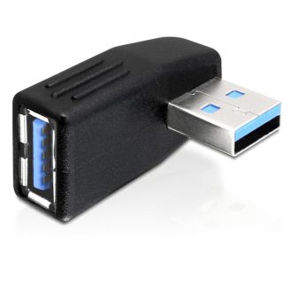   Delock adapter USB 3.0 apa-anya, vízszintesen 270 -ban forgatott (65342)