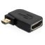 Delock adapter magas sebességű HDMI - micro D apa > A anya oldalra fordítva (65352)