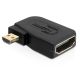 Delock adapter magas sebességű HDMI - micro D apa > A anya oldalra fordítva