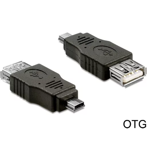 Delock USB mini apa > USB 2.0-A anya adapter OTG (65399)