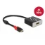 Delock Aktív USB Type-C  - HDMI átalakító 4K 60 Hz (HDR) (65400)