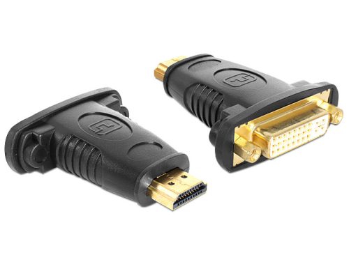 Delock HDMI apa > DVI 24+5 pin anya adapter (65467)