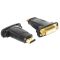 Delock HDMI apa > DVI 24+5 pin anya adapter (65467)