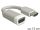 Delock adapter HDMI-A apa > VGA anya,15 cm, szürke (65469)