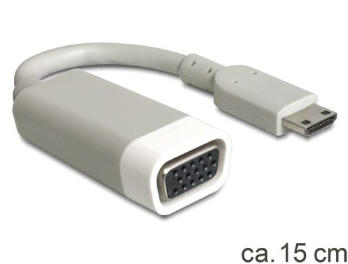 Delock HDMI-mini C apa > VGA anya adapter