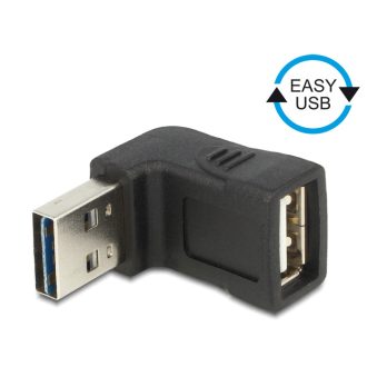   Delock EASY-USB 2.0-A apa > USB 2.0-A anya fel/le forgatott adapter (65521)