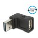 Delock EASY-USB 2.0-A apa > USB 2.0-A anya fel/le forgatott adapter (65521)