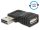 Delock EASY-USB 2.0-A apa > USB 2.0-A anya bal/jobb forgatott adapter (65522)
