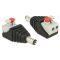 Delock DC 5.5 x 2.1 mm apa > Terminal Block nyomógombbal 2 pines adapter (65523)
