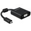 Delock Adapter HDMI Micro-D dugó > VGA hüvely audióval fekete (65558)