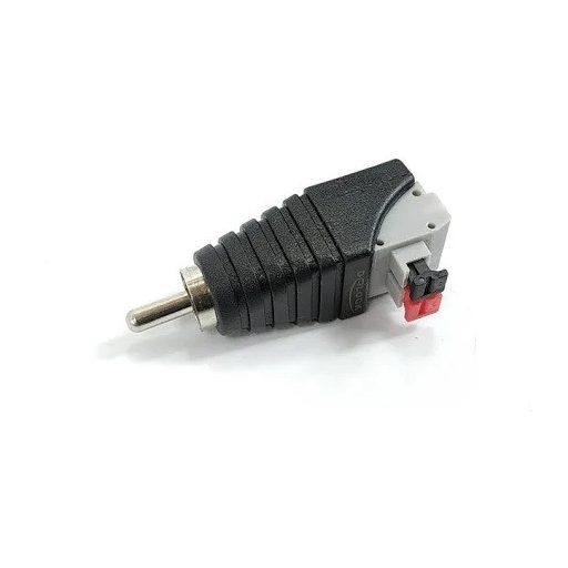 Delock Adapter RCA dugó - 2 pol. nyomógombos sorkapocs (65566)