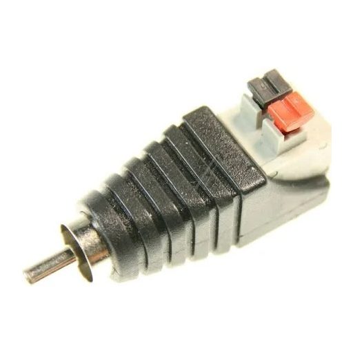 Delock Adapter RCA dugó - 2 pol. nyomógombos sorkapocs (65566)