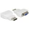 Delock Adapter Displayport-dugós csatlakozó > VGA-csatlakozóhüvely fehér (65568)